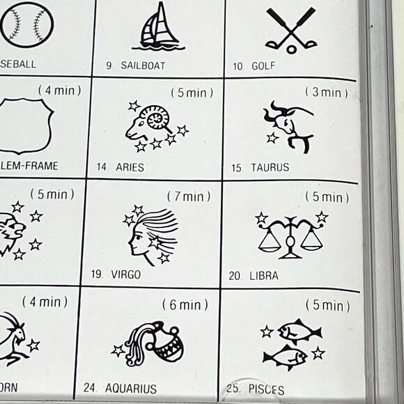 Janome 8000 Memory Card 2 Vintage Design Series Embroidery NEW-Opened 25 Images - Picture 11 of 13